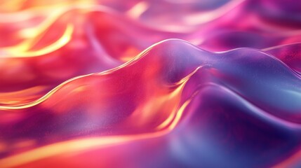 Obraz premium abstract animation background with color refraction effect seamless looped video 3d rende