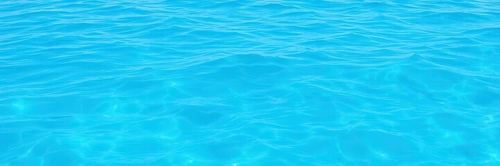 Obraz premium Blue water wave texture background with gentle ripples and reflections, blue, aqua, sea