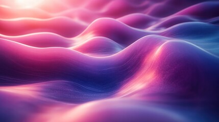 Obraz premium abstract animation purple and blue shapes background design seamless looping video 3d render