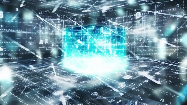 Quantum Computer
Fanciful illustration of a quantum computer. Loops.