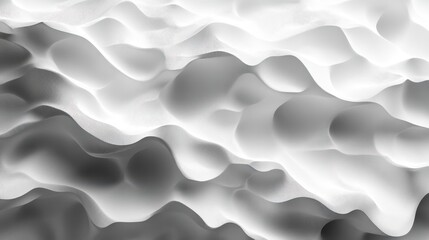 Fototapeta premium abstract animation white geometric background design looping video 3d rende