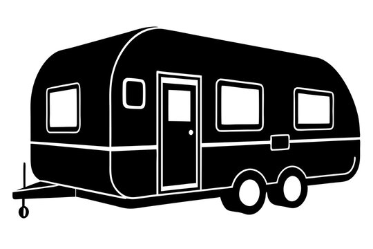 recommend clip art: caravan silhouette.