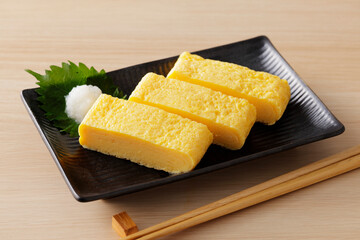 だし巻き卵　卵焼き