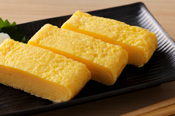 だし巻き卵　卵焼き