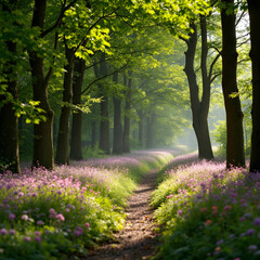 Fototapeta premium path in the forest