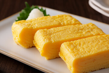 だし巻き卵　卵焼き