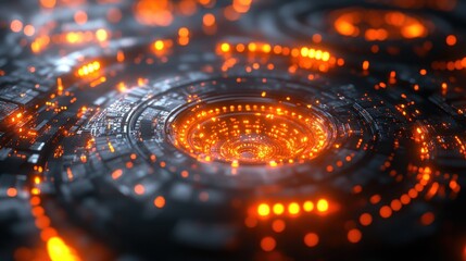 abstract futuristic background 3d rende