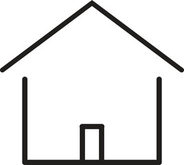 house icon on white background