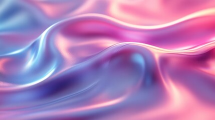 abstract iridescent shape futuristic background design 3d render