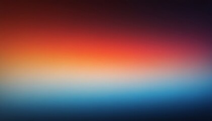 Obraz premium white blue orange grainy background Vibrant grainy gradient background orange white blue teal ,