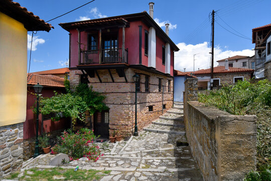 Greece, Mountain village Arnea