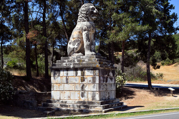 Obraz premium Greece, Lion of Amphipoli