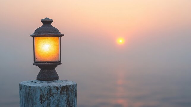 [Outdoor gatherings wedding events activities] Serenely Lighthouse Pier Sunset Serenity Coastal Escape
