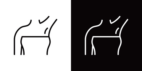 ワキのシンプルなアイコン