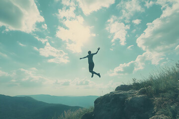 Leap of Faith Illustration