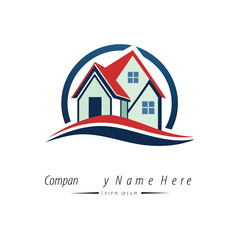 Fototapeta premium Real estate logo