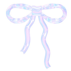 3D Iridescent Purple Stickers 