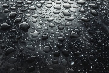 A vast expanse of water droplets