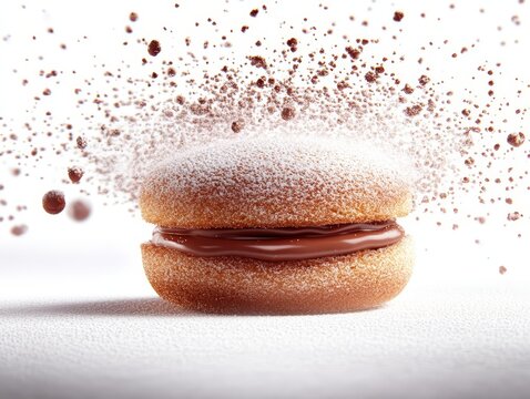 Closeup of dough dusted with flour, ready for spring baking fresh