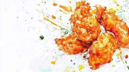  Pakoras with visible crisp edges and vibrant colors.