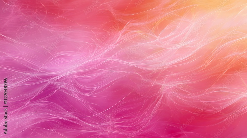 Poster A soft gradient background featuring glowing lines that interlock into a continuous and seamless network.