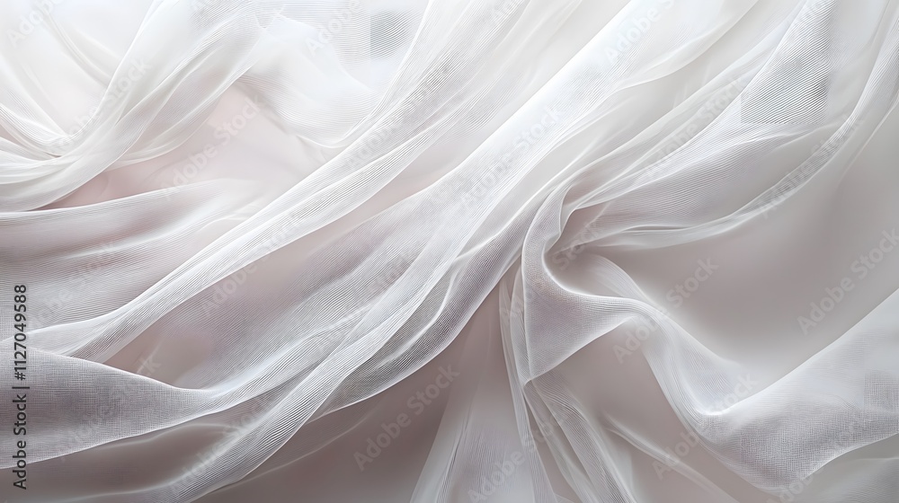 Fototapete minimalist overlapping translucent arcs in soft gradients, symbolizing seamless connectivity.