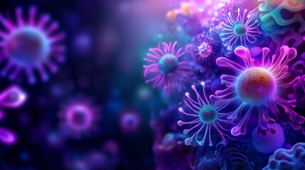 Microscopic visualization of microorganism colonies