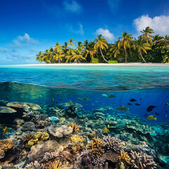 tropical coral reef © MST. THAMIN BEGUM