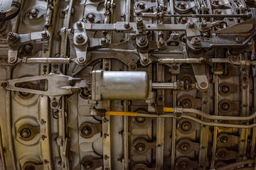 Mechanism of the aircraft engine