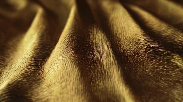 Gold abstract background design. Modern wavy line pattern (guilloche curves) in monochrome colors. Premium golden stripe texture, 4k High-Quality Wallpaper Background Animation Video