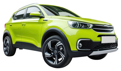 PNG Eco modern suv car transportation automobile vehicle.
