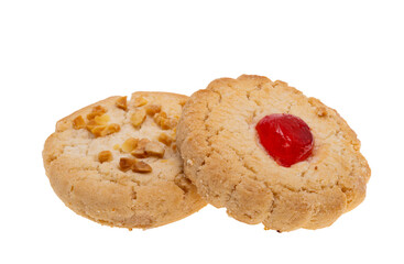 spanish shortbread cookies isolated