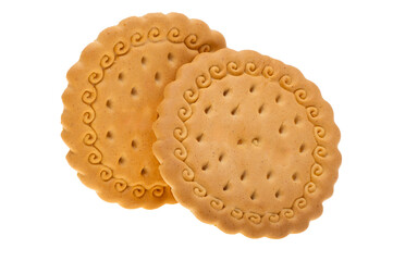cracker cookies isolated