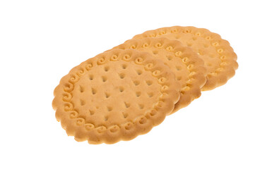 cracker cookies isolated