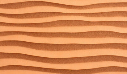 Dry red sand dune flat surface texture
