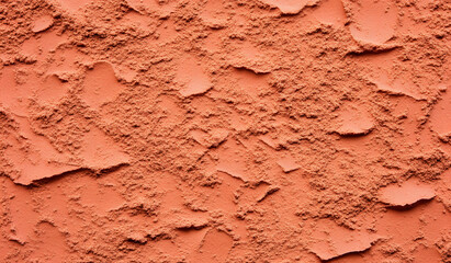 Fototapeta premium Dry red sand dune flat surface texture