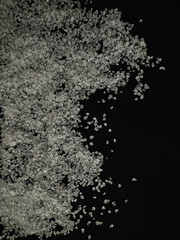 black and white background