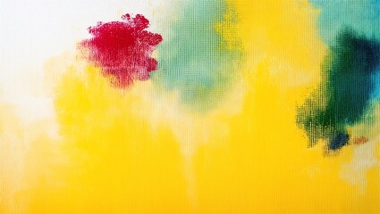 Obraz premium Yellow painted canvas