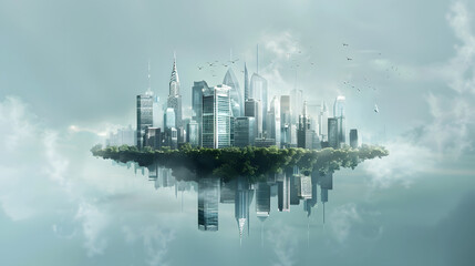 Fototapeta premium Real estate concept with building