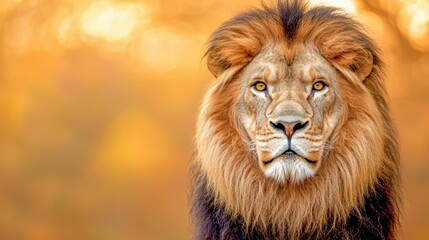 Unleash your potential for ferocious success with a striking lion face banner that embodies strength, power, and leadership