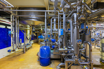 Control Industrial automation factory chemical equipment pipe stainless