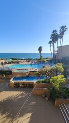 The beautiful Big Sur coastal highway landscapes along the Pacific Ocean