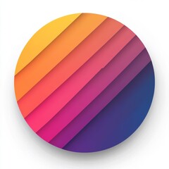 Colorful Circle Graphic Design