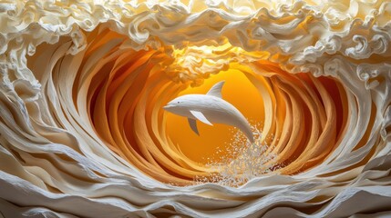 Paper art can be a powerful tool in raising awareness about environmental issues, such as World Water Day and World Environment Day