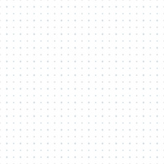 Dotted grid paper with crosses seamless pattern on white background