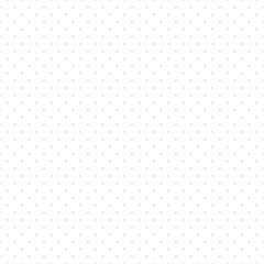 Dotted grid paper with diagonal alignment seamless pattern on white background