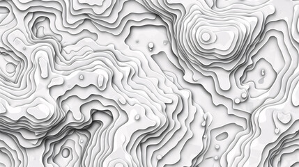 Vector contour topographic map background. Topography and geography map grid abstract backdrop. Business concept. Vector illustration