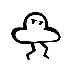 walking cloud