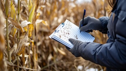 Field Research on Corn Crop: Detailed Notes and Analysis