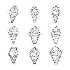 ice cream collection